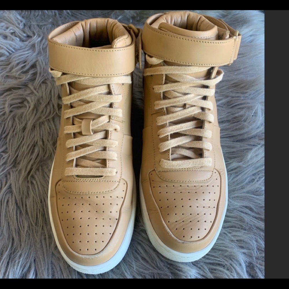 Celine Phoebe Philo HighTop Tan Sneakers - Picture 5 of 8